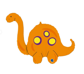 dino arancione